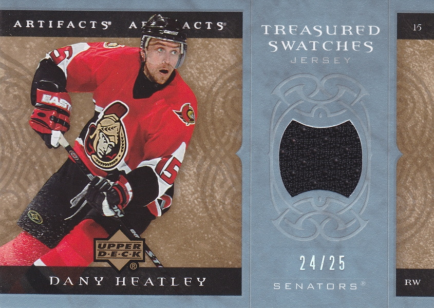 Hockey card Dany Heatley