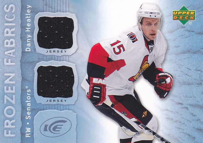 Hockey card Dany Heatley