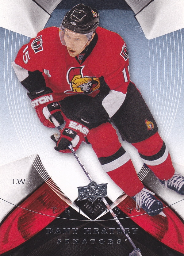 Hockey card Dany Heatley