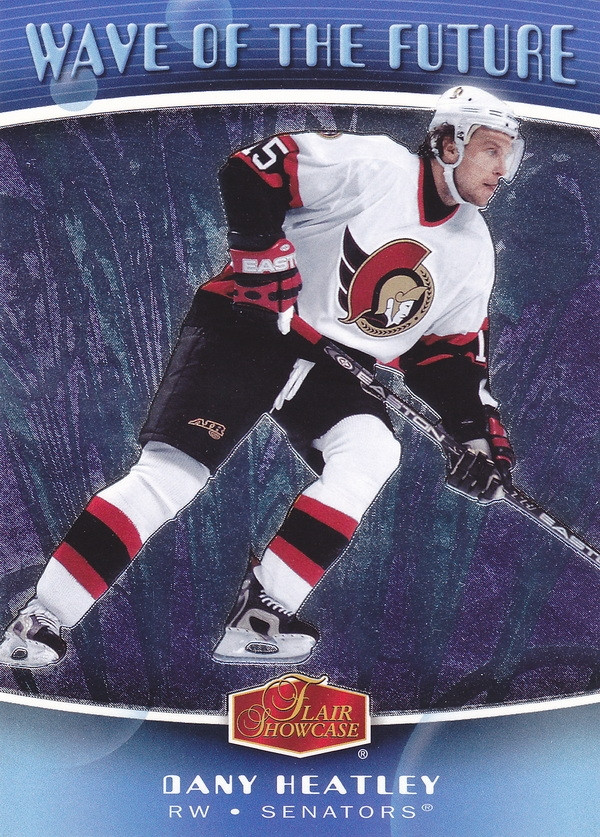 Hockey card Dany Heatley