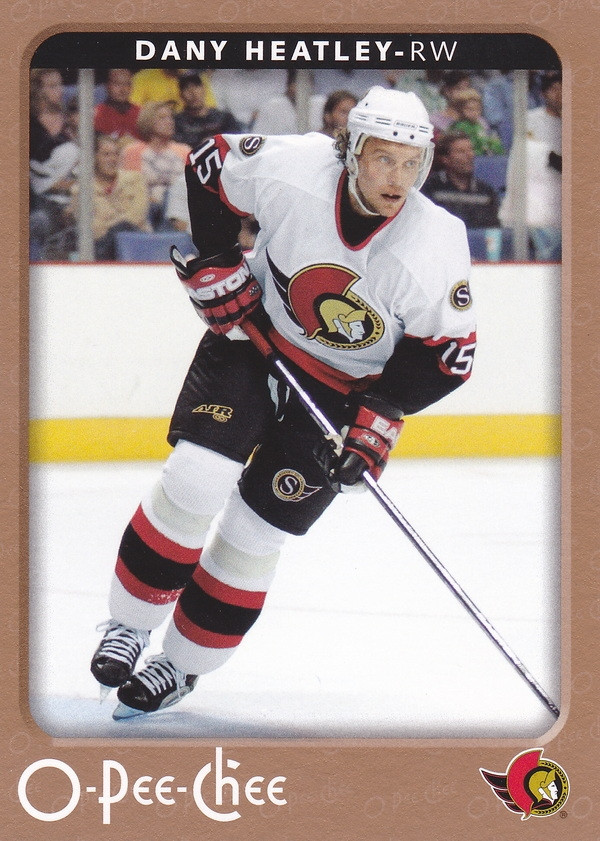 Hockey card Dany Heatley