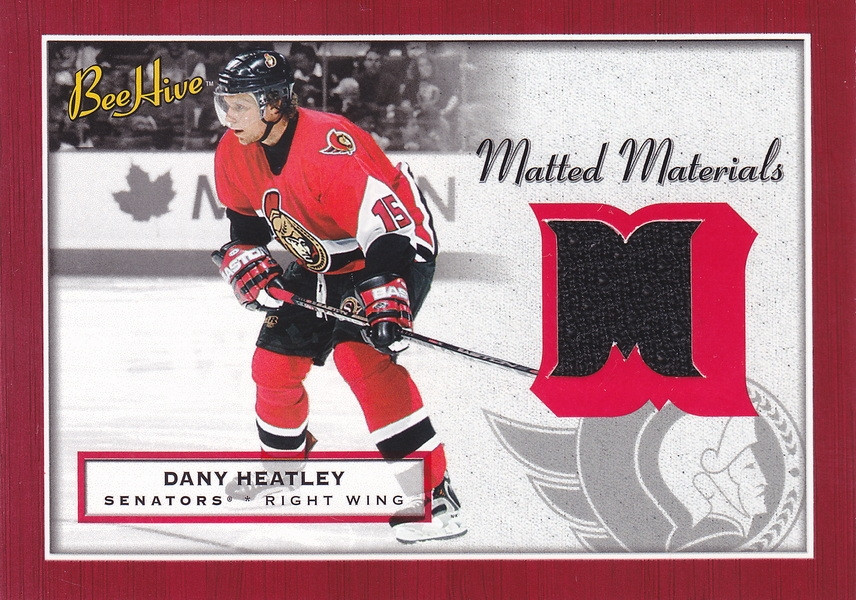 Hockey card Dany Heatley
