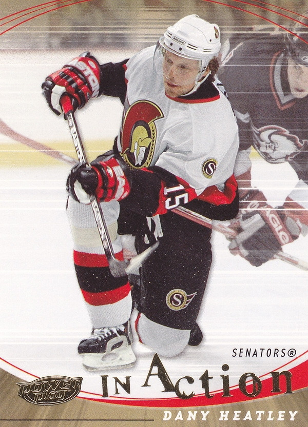 Hockey card Dany Heatley