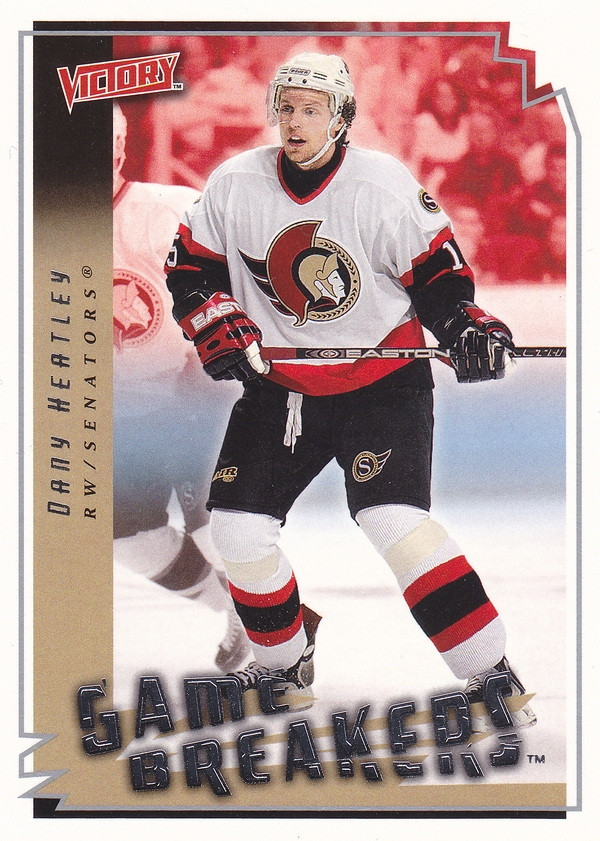 Hockey card Dany Heatley