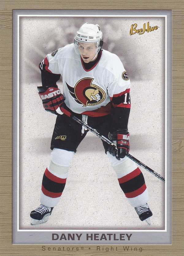 Hockey card Dany Heatley
