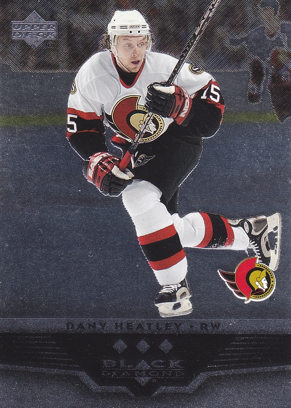 Hockey card Dany Heatley
