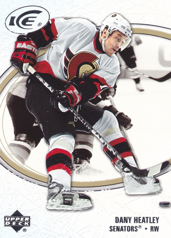 Hockey card Dany Heatley