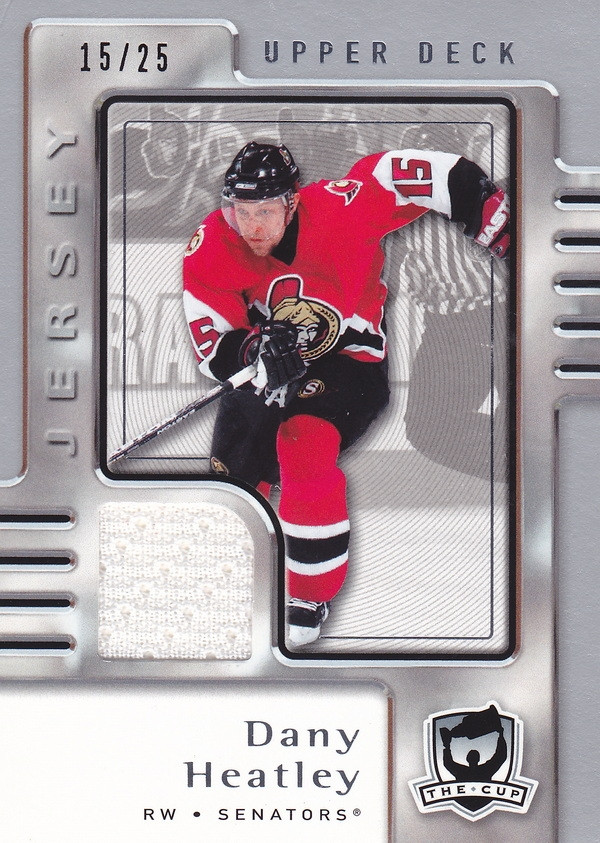 Hockey card Dany Heatley