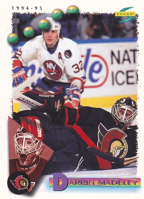 Hockey card Darrin Madeley