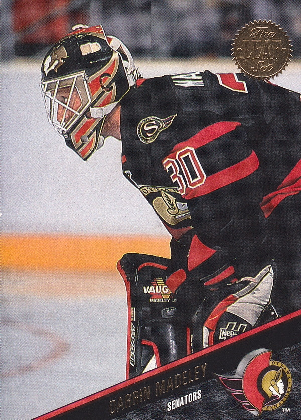 Hockey card Darrin Madeley