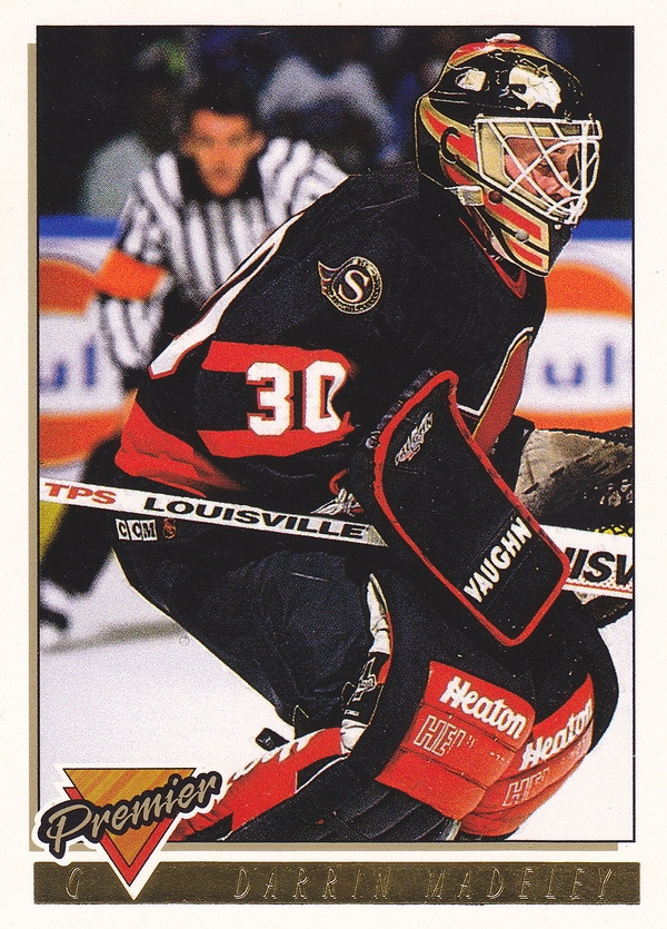 Hockey card Darrin Madeley