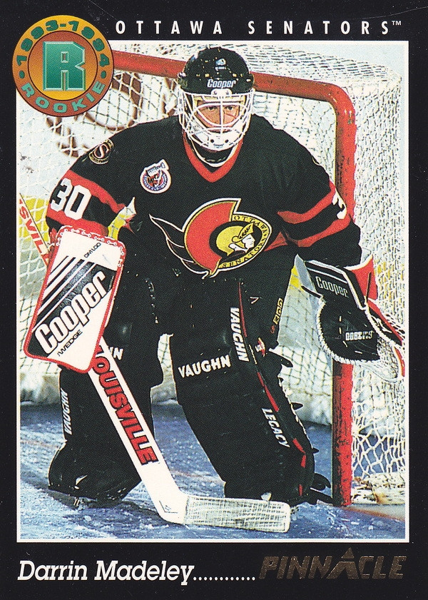 Hockey card Darrin Madeley