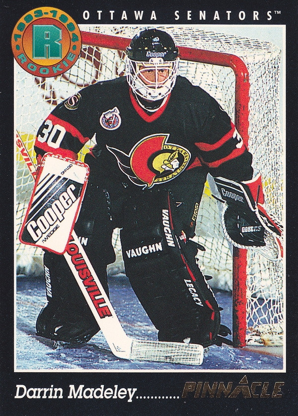 Hockey card Darrin Madeley