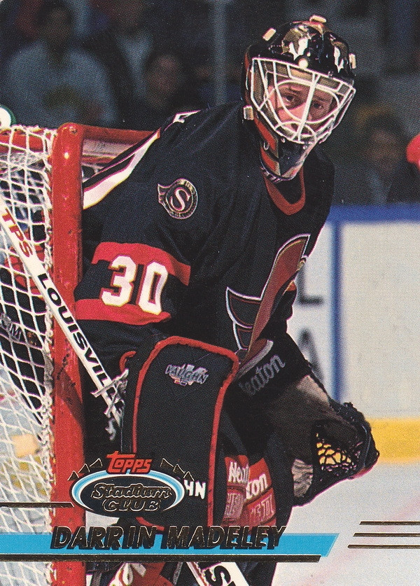 Hockey card Darrin Madeley