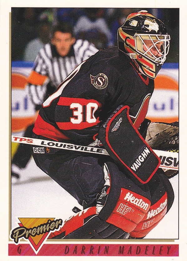 Hockey card Darrin Madeley