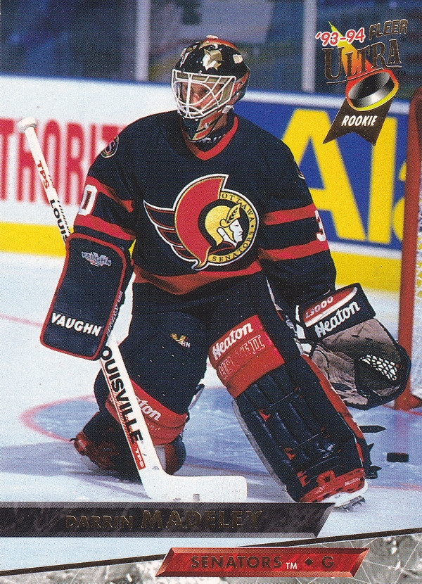 Hockey card Darrin Madeley