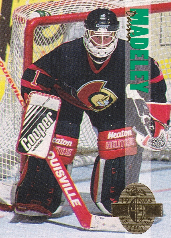 Hockey card Darrin Madeley