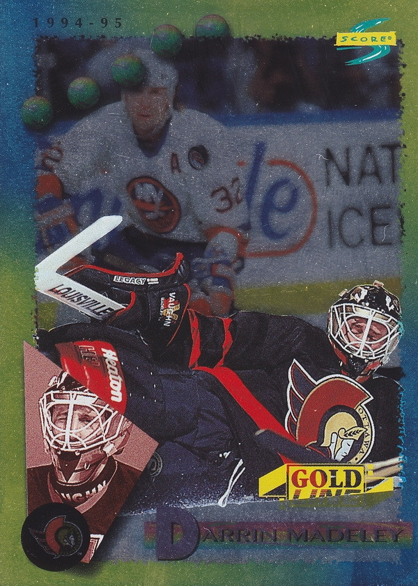 Hockey card Darrin Madeley