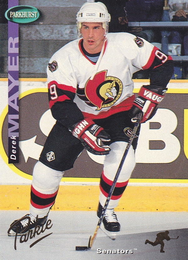 Hockey card Derek Mayer