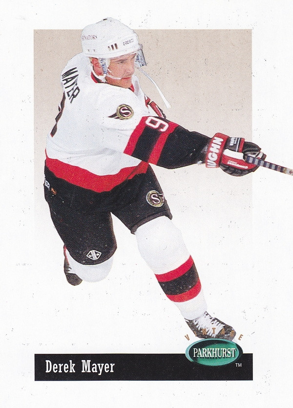 Hockey card Derek Mayer