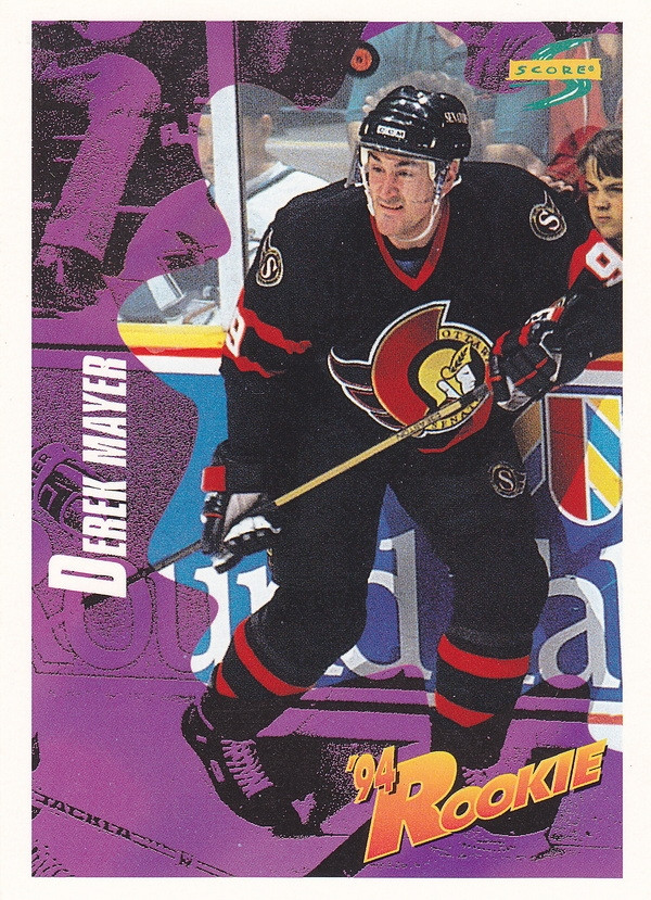 Hockey card Derek Mayer