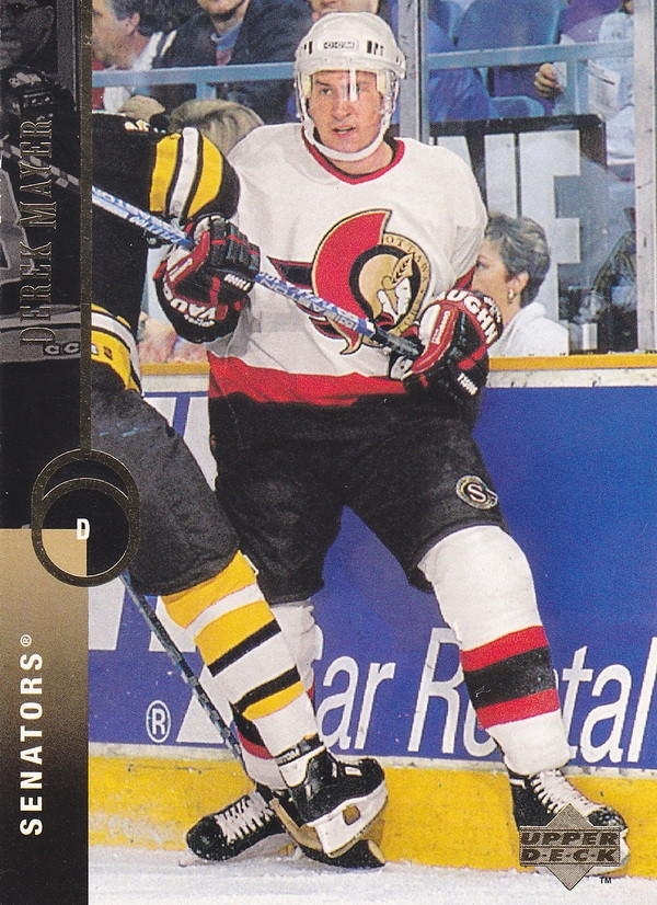 Hockey card Derek Mayer