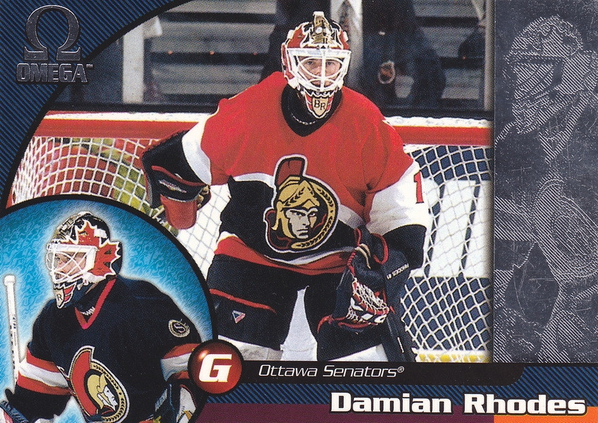 Hockey card Damian Rhodes
