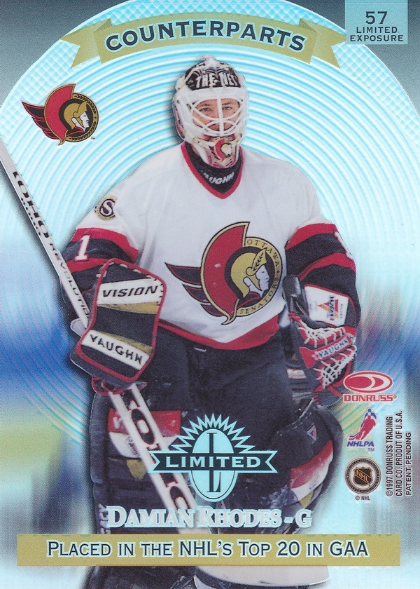 Hockey card Damian Rhodes