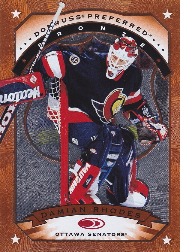 Hockey card Damian Rhodes