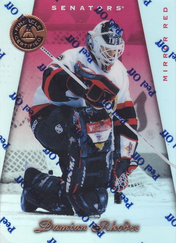 Hockey card Damian Rhodes