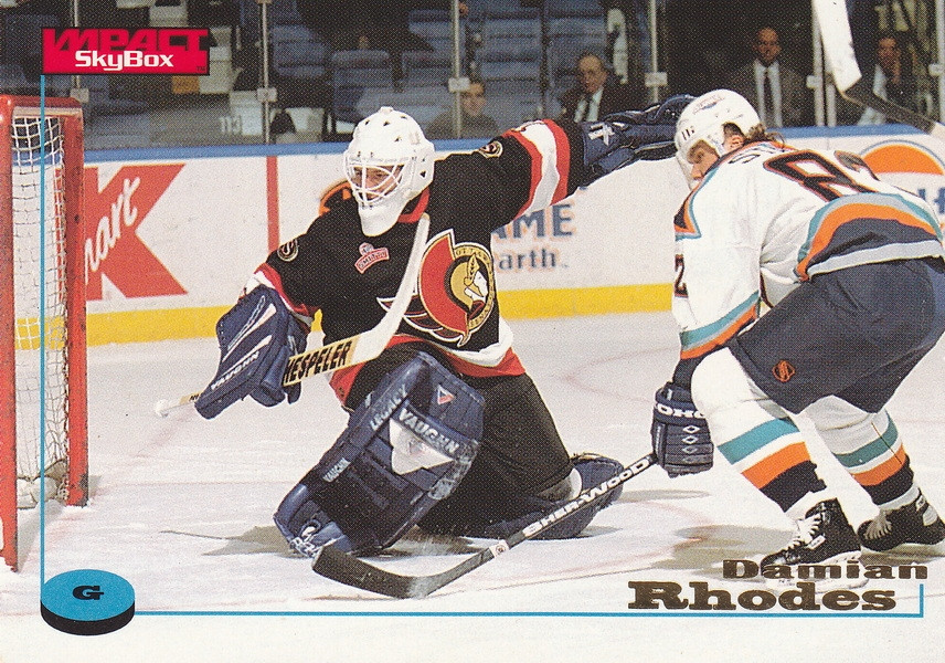 Hockey card Damian Rhodes