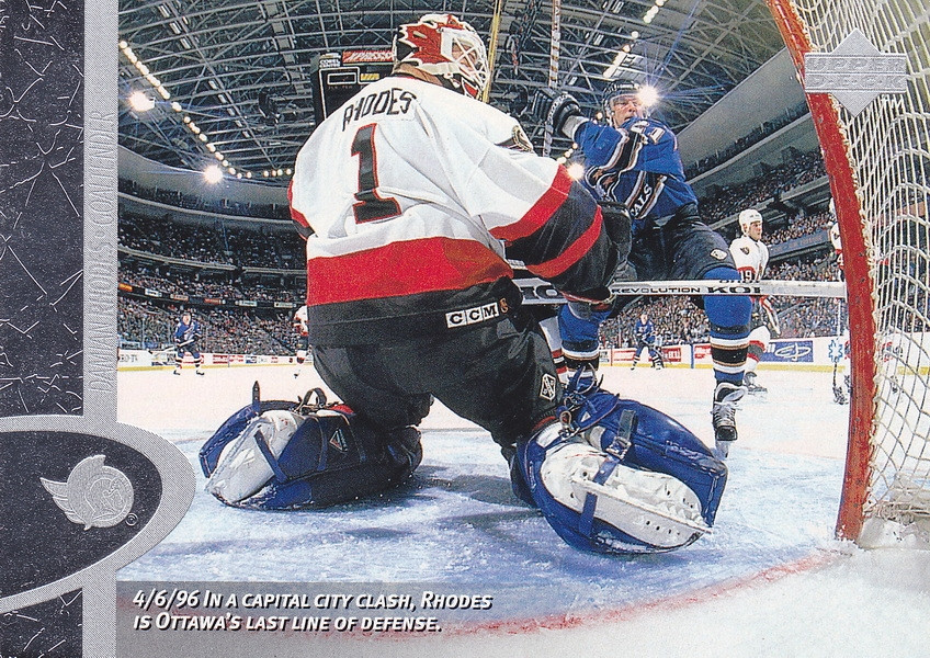 Hockey card Damian Rhodes