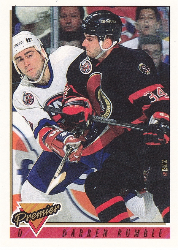 Hockey card Darren Rumble