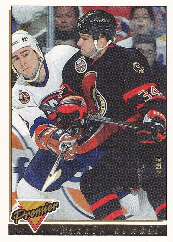 Hockey card Darren Rumble