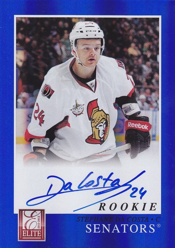Hockey card Stephane Da Costa