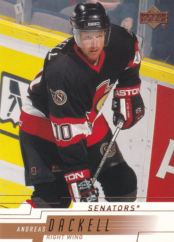 Hockey card Andreas Dackell