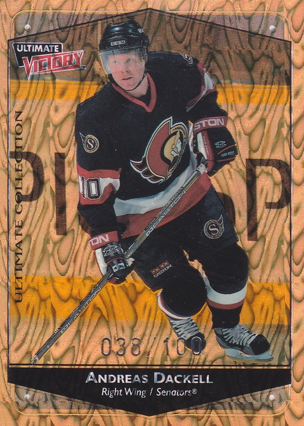 Hockey card Andreas Dackell