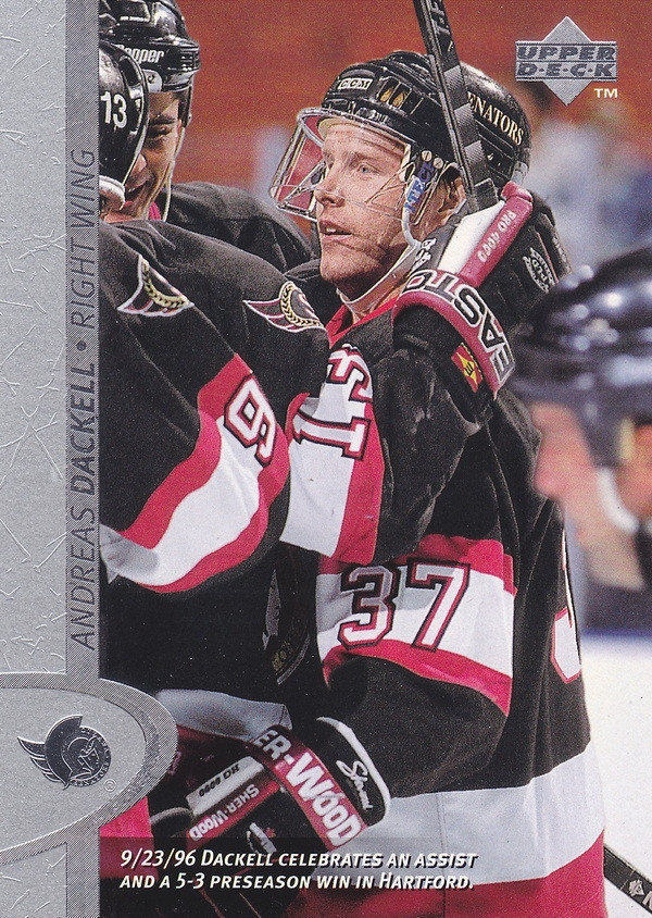 Hockey card Andreas Dackell