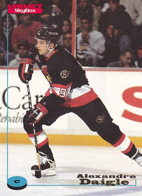 Hockey card Alexandre Daigle