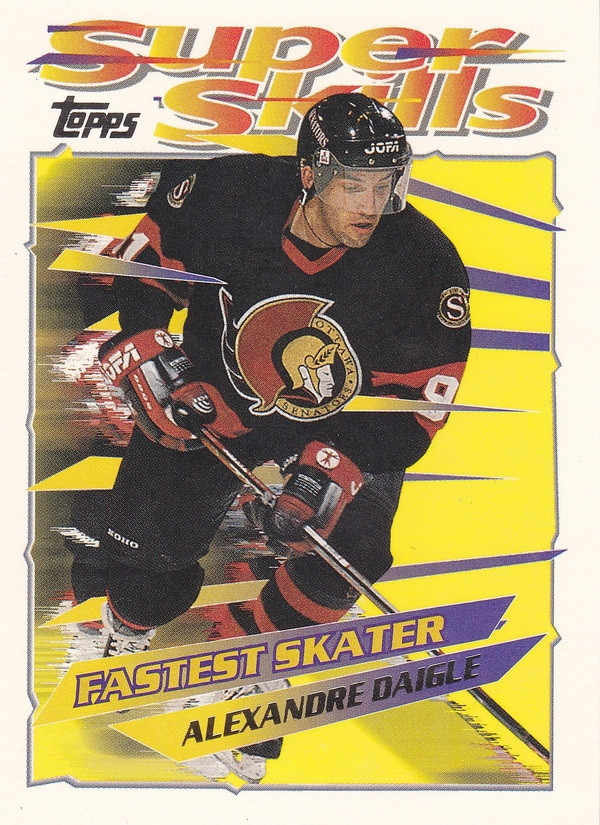 Hockey card Alexandre Daigle