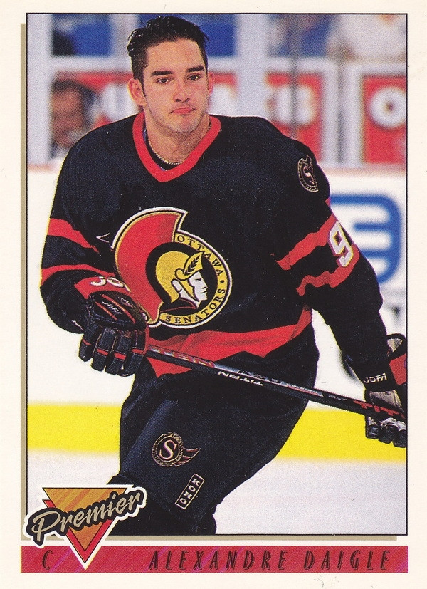 Hockey card Alexandre Daigle
