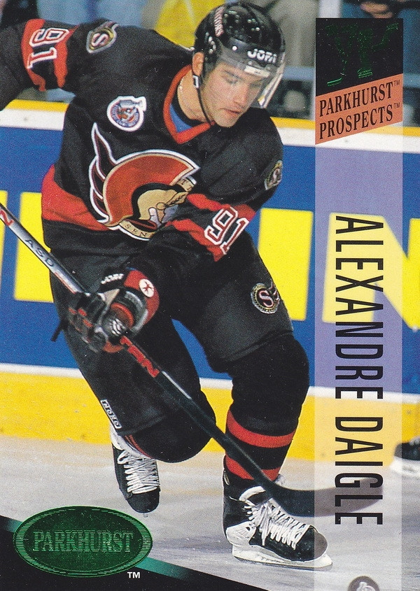 Hockey card Alexandre Daigle