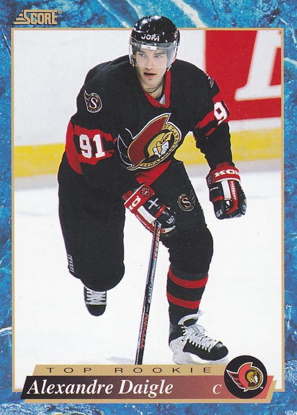 Hockey card Alexandre Daigle