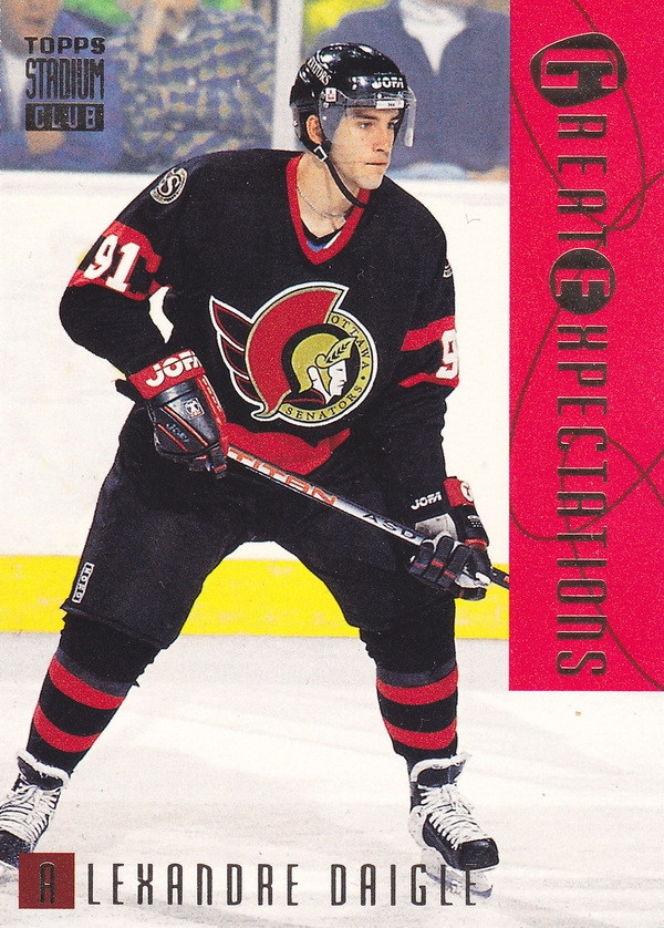 Hockey card Alexandre Daigle