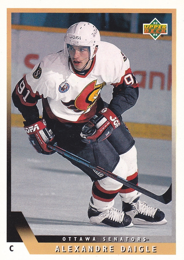Hockey card Alexandre Daigle