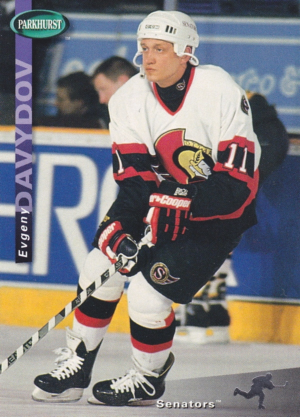 Hockey card Evgeny Davydov