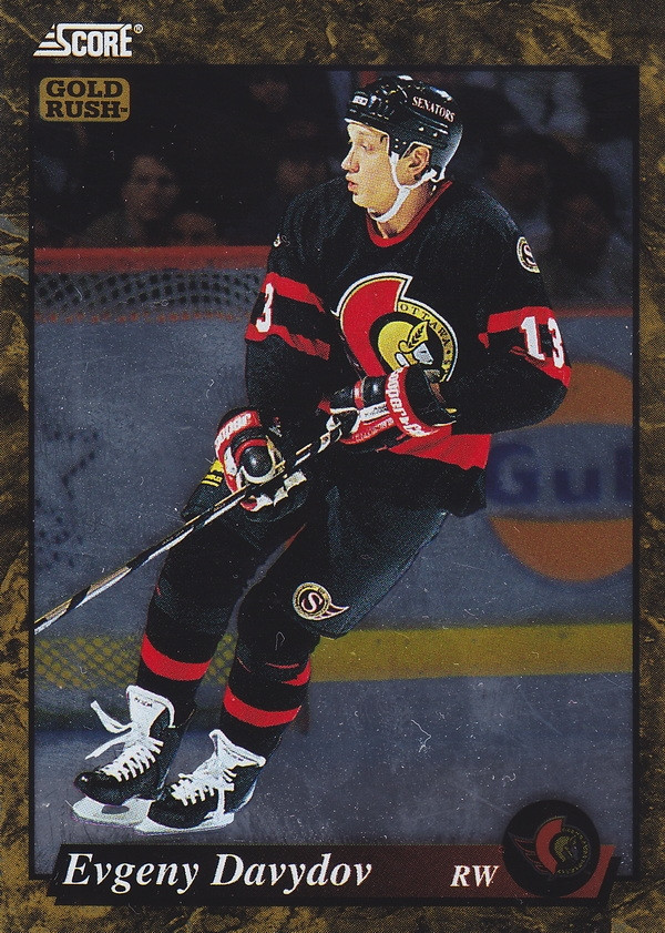 Hockey card Evgeny Davydov
