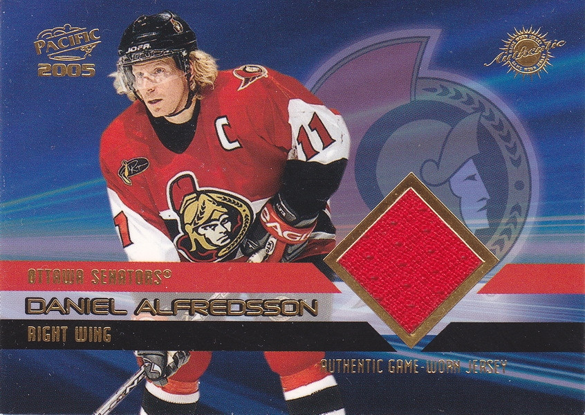 Hockey card Daniel Alfredsson