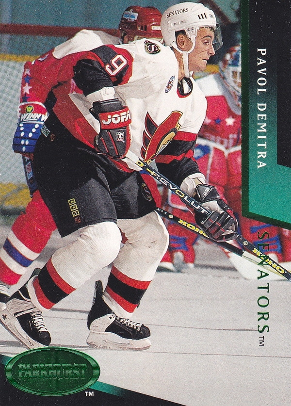 Hockey card Pavol Demitra