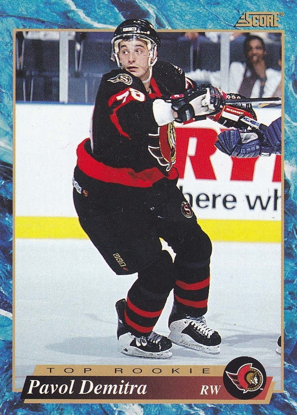 Hockey card Pavol Demitra